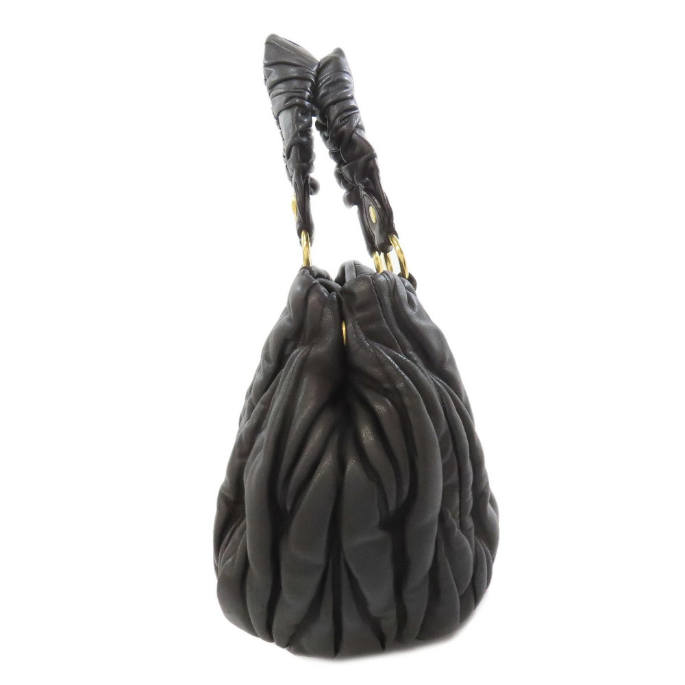Miu MIu Matelasse Handbag Leather - Picture 3 of 11